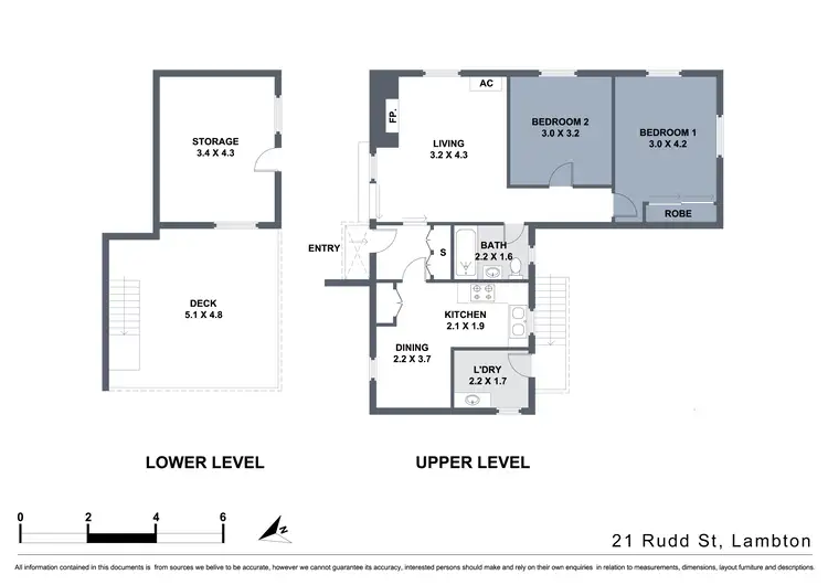 Floorplan of Homely house listing, 21 Rudd Street, Lambton NSW 2299