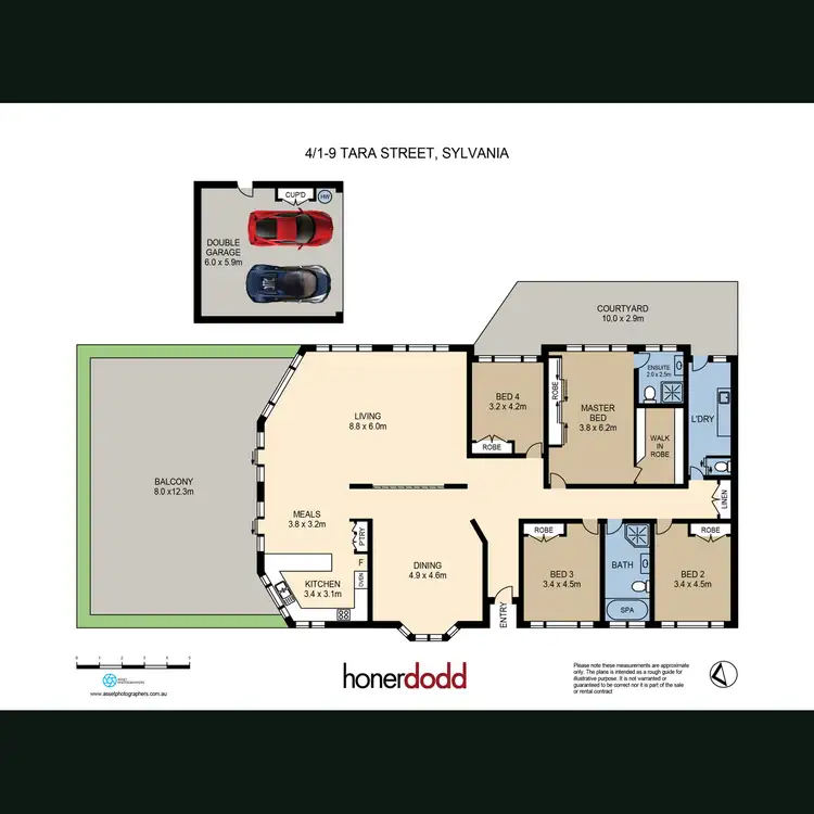 Floorplan of Homely house listing, 4/1-9 Tara Street, Sylvania NSW 2224