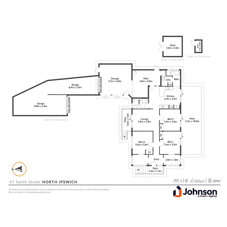 Floorplan of Homely house listing, 47 Smith Street, North Ipswich QLD 4305