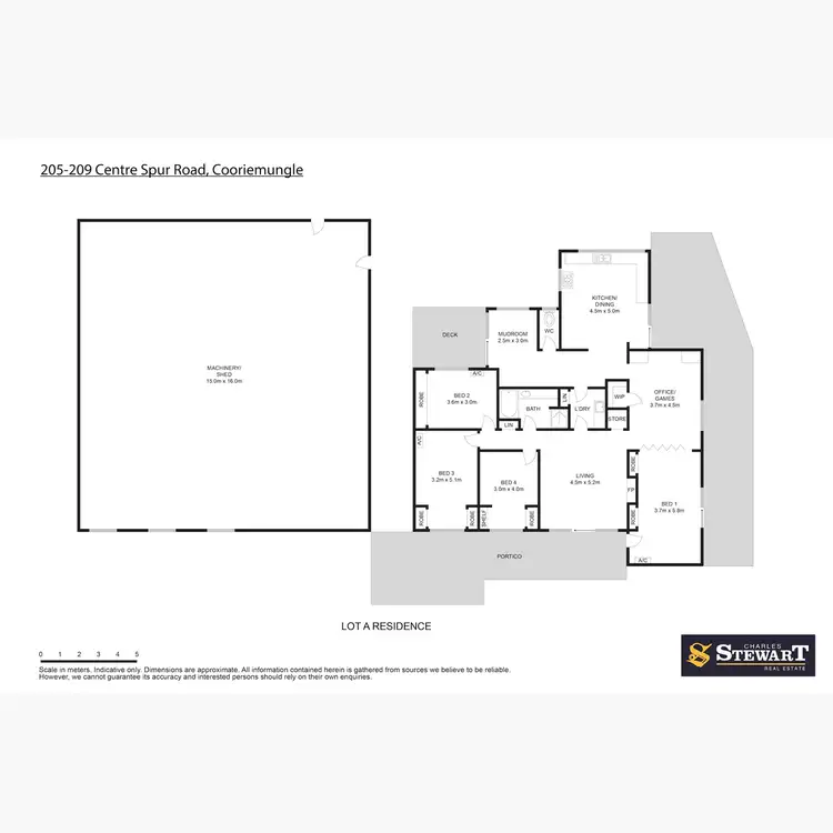 Floorplan of Homely rural property listing, 209 Centre Spur Road, Cooriemungle VIC 3268