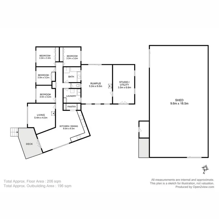 Floorplan of Homely house listing, 1557 Nicholls Rivulet Road, Nicholls Rivulet TAS 7112