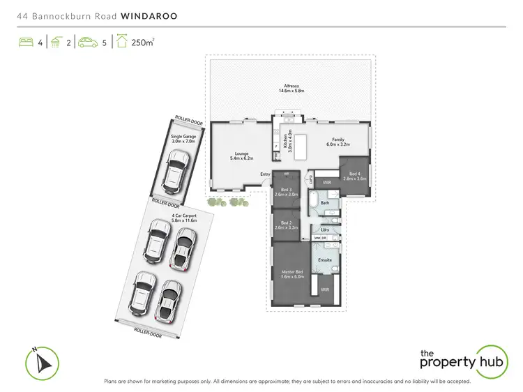 Floorplan of Homely house listing, 44 Bannockburn Road, Windaroo QLD 4207