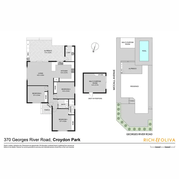 Floorplan of Homely house listing, 370 Georges River Road, Croydon Park NSW 2133