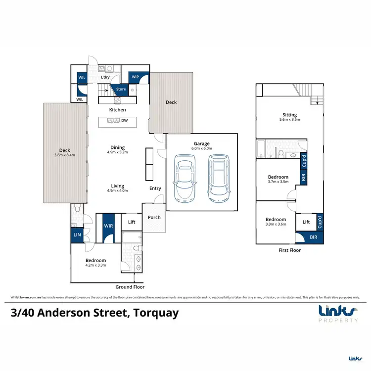 Floorplan of Homely house listing, 3/40 Anderson Street, Torquay VIC 3228