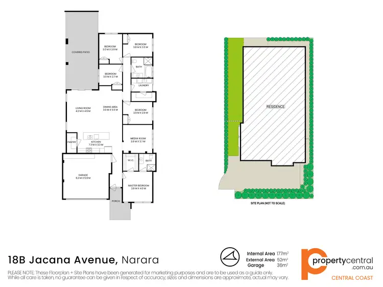 Floorplan of Homely house listing, 18b Jacana Avenue, Narara NSW 2250