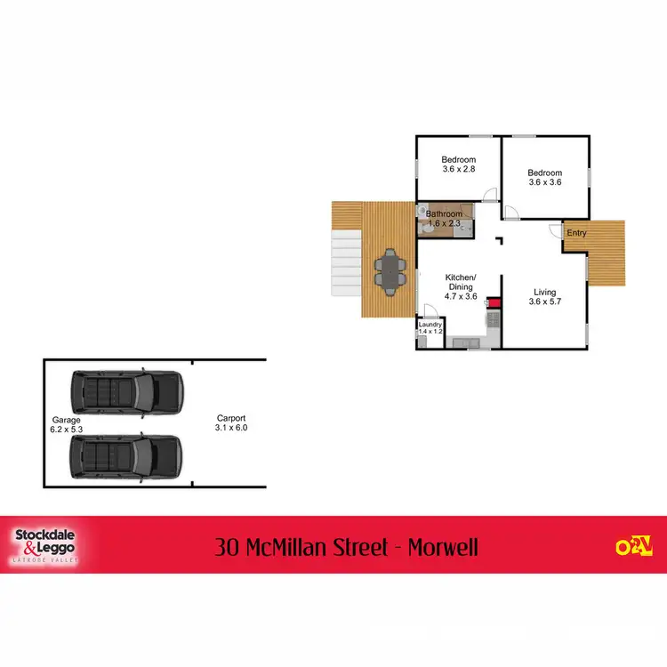 Floorplan of Homely house listing, 30 McMillan Street, Morwell VIC 3840