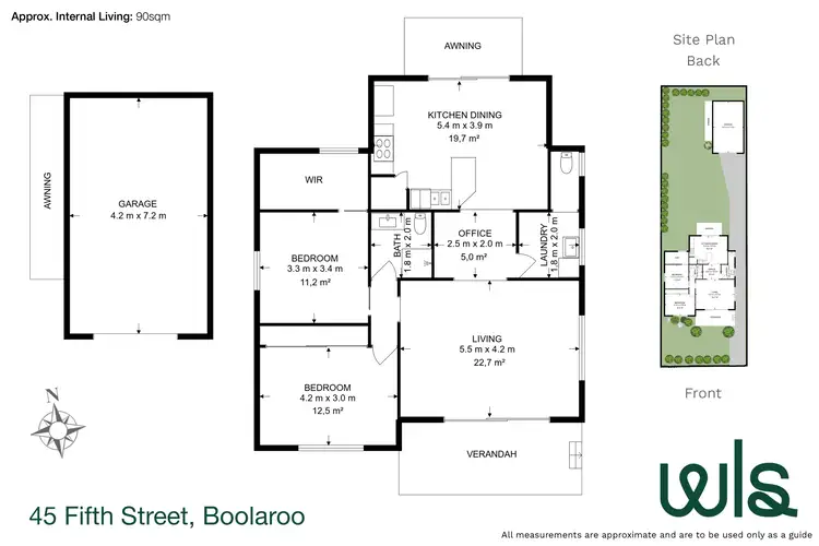 Floorplan of Homely house listing, 45 Fifth Street, Boolaroo NSW 2284