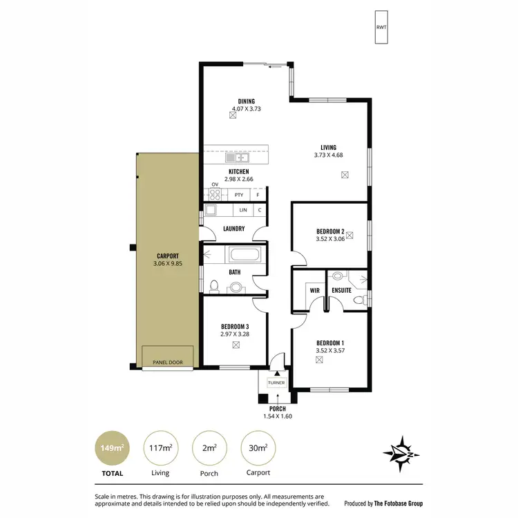 Floorplan of Homely house listing, 19 Ridgeway Avenue, Enfield SA 5085