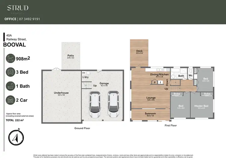 Floorplan of Homely house listing, 40A Railway Street, Booval QLD 4304