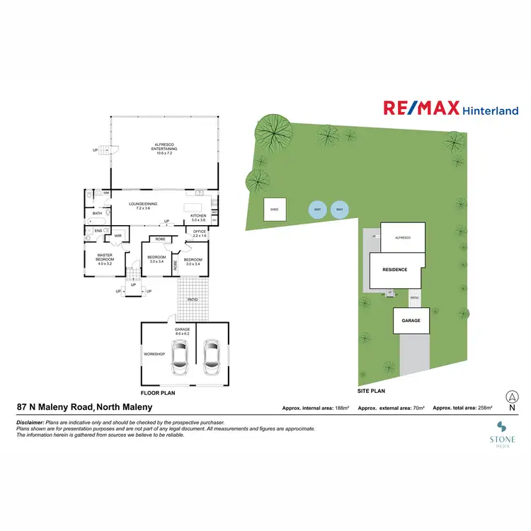 Floorplan of Homely house listing, 87 North Maleny Road, North Maleny QLD 4552