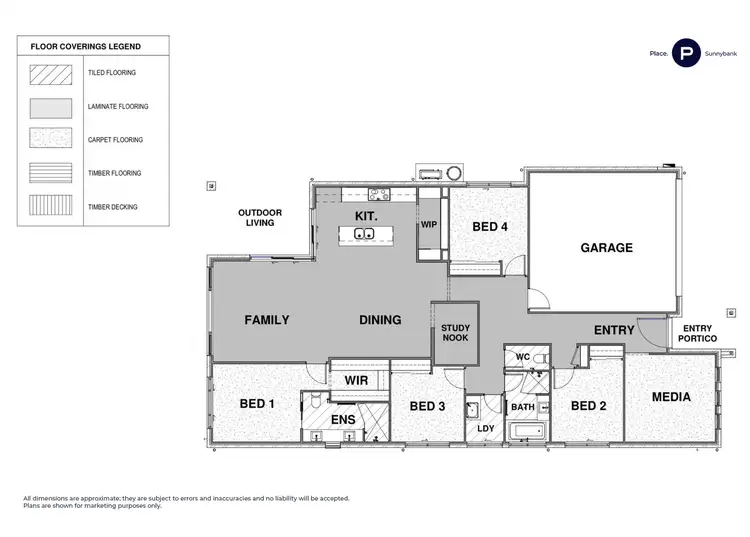 Floorplan of Homely house listing, 125 Teal Circuit, Greenbank QLD 4124