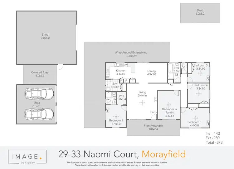 Floorplan of Homely house listing, 29-33 Naomi Court, Morayfield QLD 4506