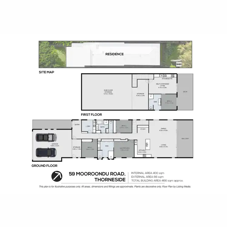 Floorplan of Homely house listing, 59 Mooroondu Road, Thorneside QLD 4158