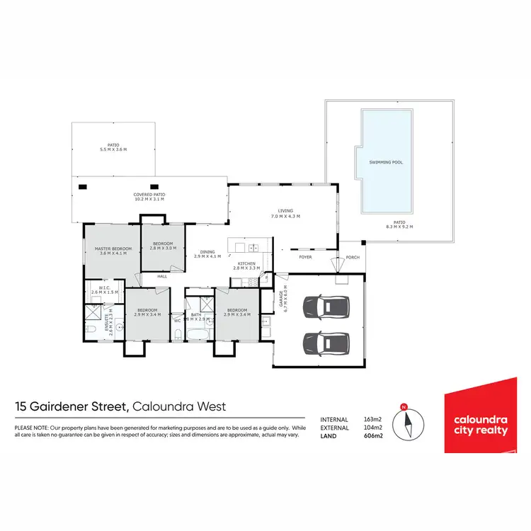Floorplan of Homely house listing, 15 Gairdner Street, Caloundra West QLD 4551