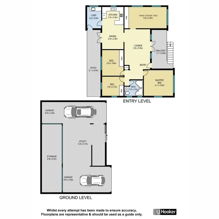 Floorplan of Homely house listing, 11 Joy Street, Aspley QLD 4034