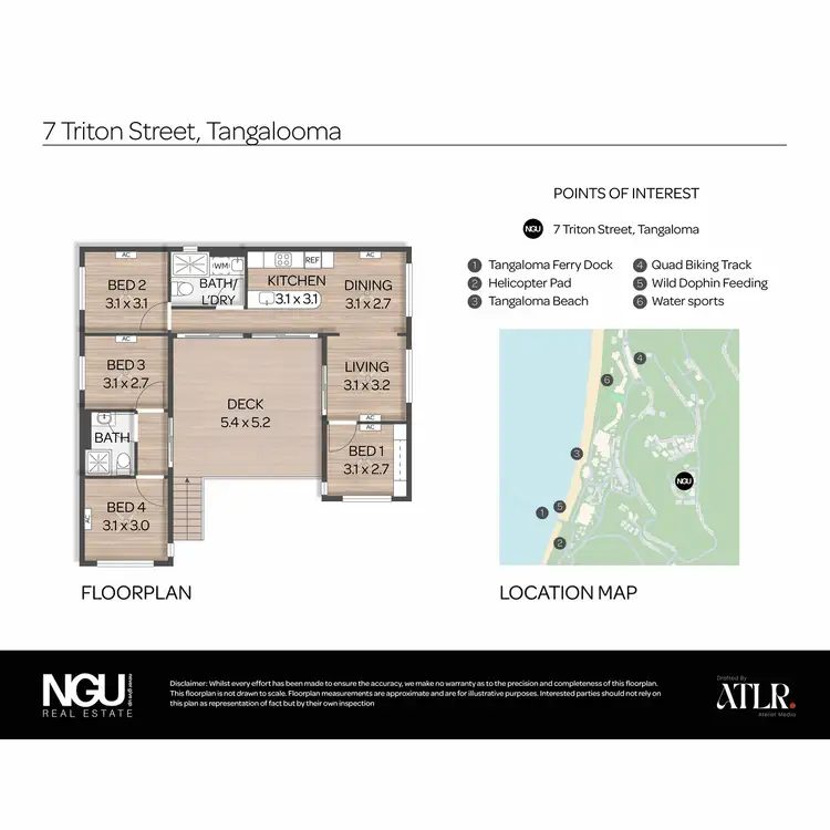 Floorplan of Homely house listing, 7 Triton Street, Moreton Island QLD 4025
