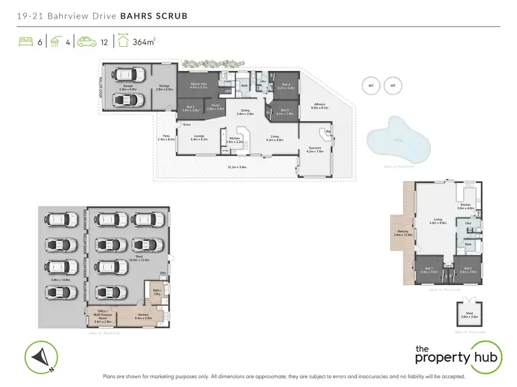 Floorplan of Homely house listing, 19-21 Bahrview Drive, Bahrs Scrub QLD 4207