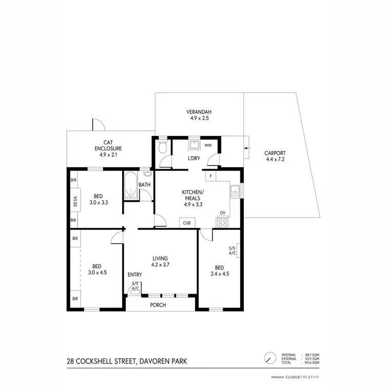 Floorplan of Homely house listing, 28 Cockshell Street, Davoren Park SA 5113