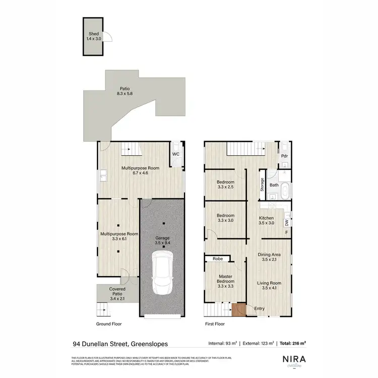 Floorplan of Homely house listing, 94 Dunellan Street, Greenslopes QLD 4120