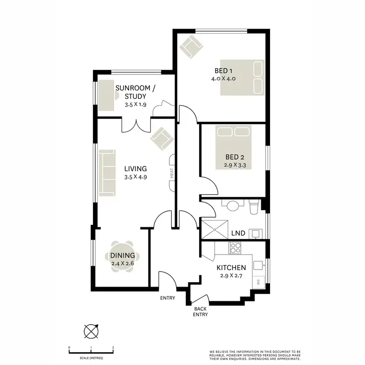 Floorplan of Homely apartment listing, 6/84 Wellington Street, Bondi Beach NSW 2026