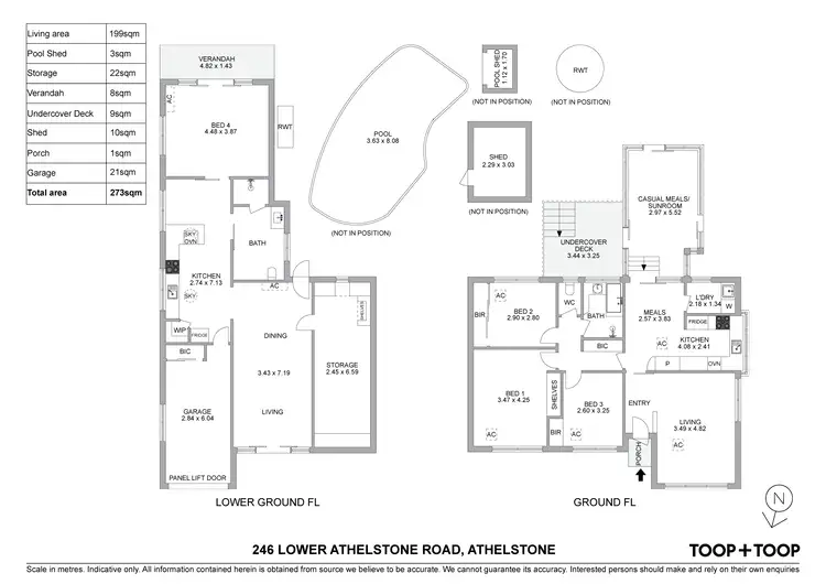 Floorplan of Homely house listing, 246 Lower Athelstone Road, Athelstone SA 5076