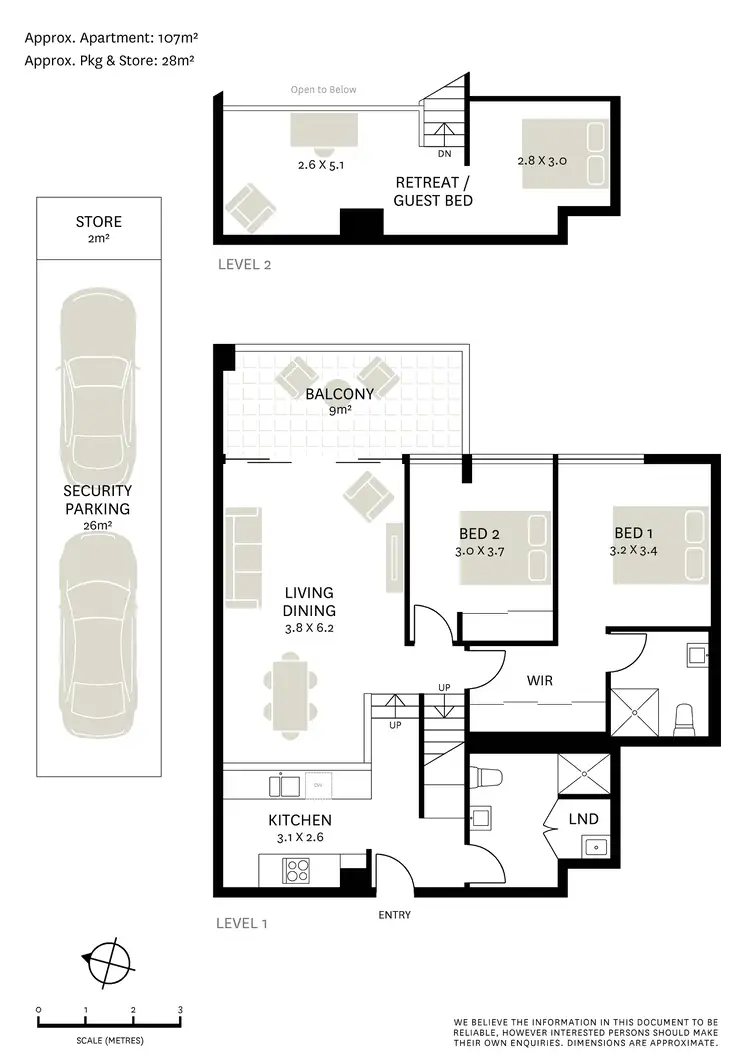 Floorplan of Homely apartment listing, 4/25 Barr Street, Camperdown NSW 2050