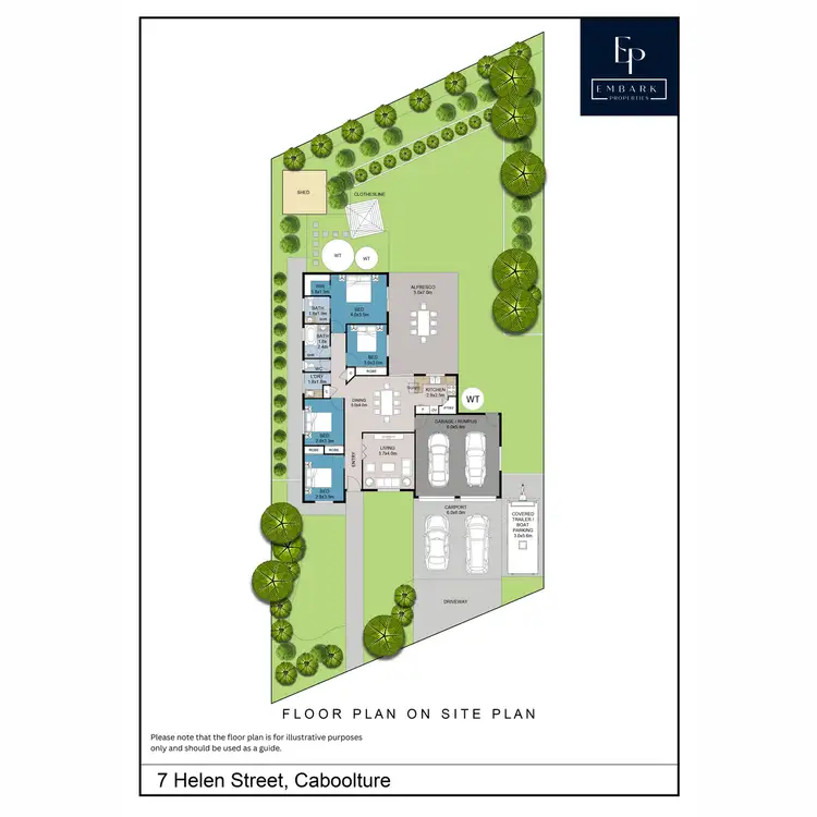 Floorplan of Homely house listing, 7 Helen Street, Caboolture QLD 4510