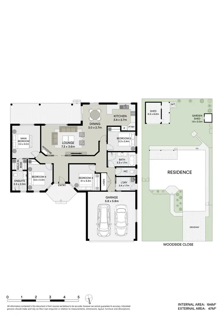 Floorplan of Homely house listing, 9 Woodside Close, Mudgee NSW 2850
