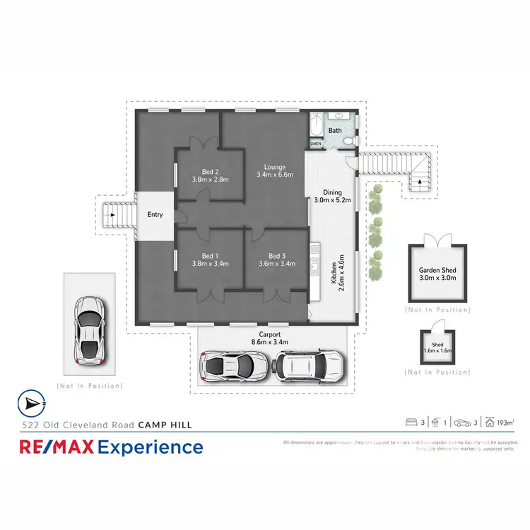 Floorplan of Homely house listing, 522 Old Cleveland Road, Camp Hill QLD 4152