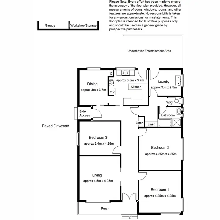 Floorplan of Homely house listing, 11 Holds Street, Port Augusta SA 5700