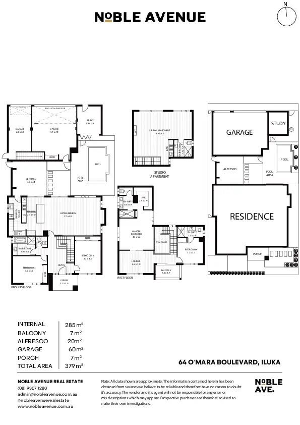 Floorplan of Homely house listing, 64 O'Mara Boulevard, Iluka WA 6028