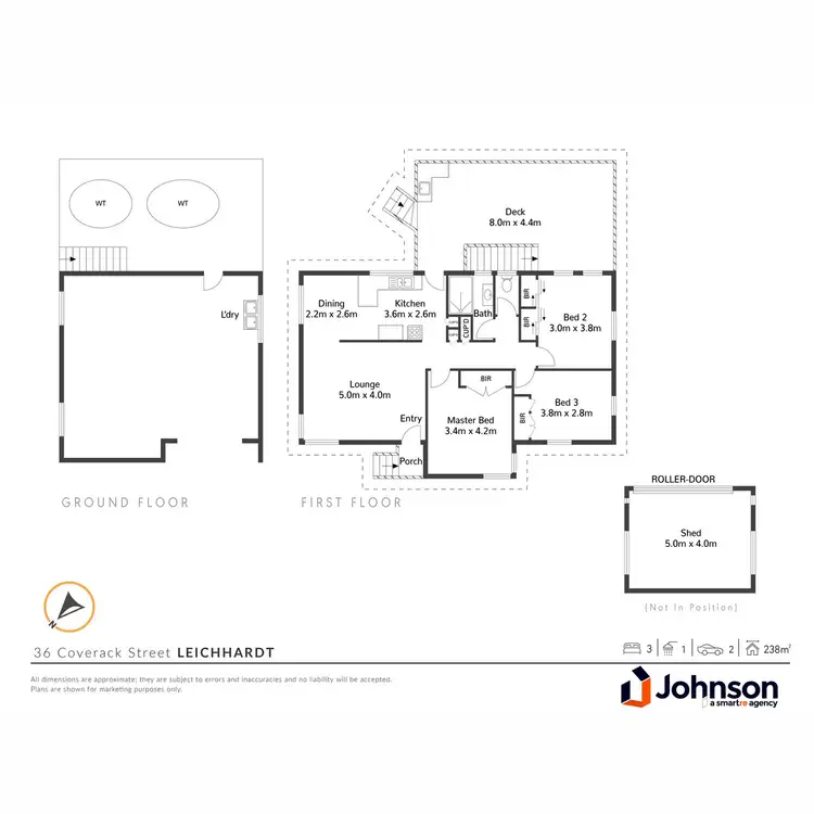Floorplan of Homely house listing, 36 Coverack Street, Leichhardt QLD 4305