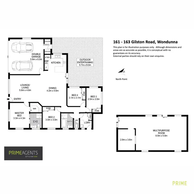 Floorplan of Homely house listing, 161-163 Gilston Road, Wondunna QLD 4655