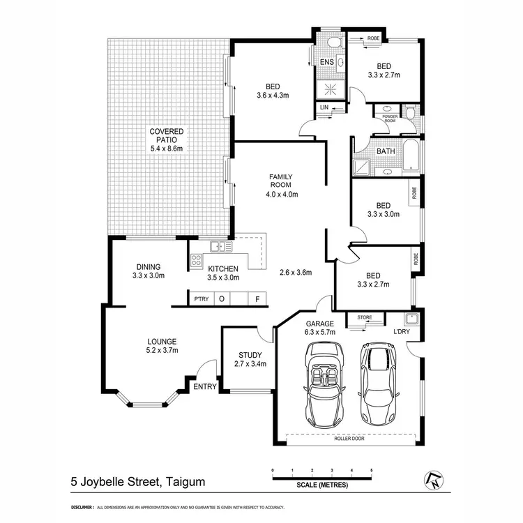 Floorplan of Homely house listing, 5 Joybelle Street, Taigum QLD 4018