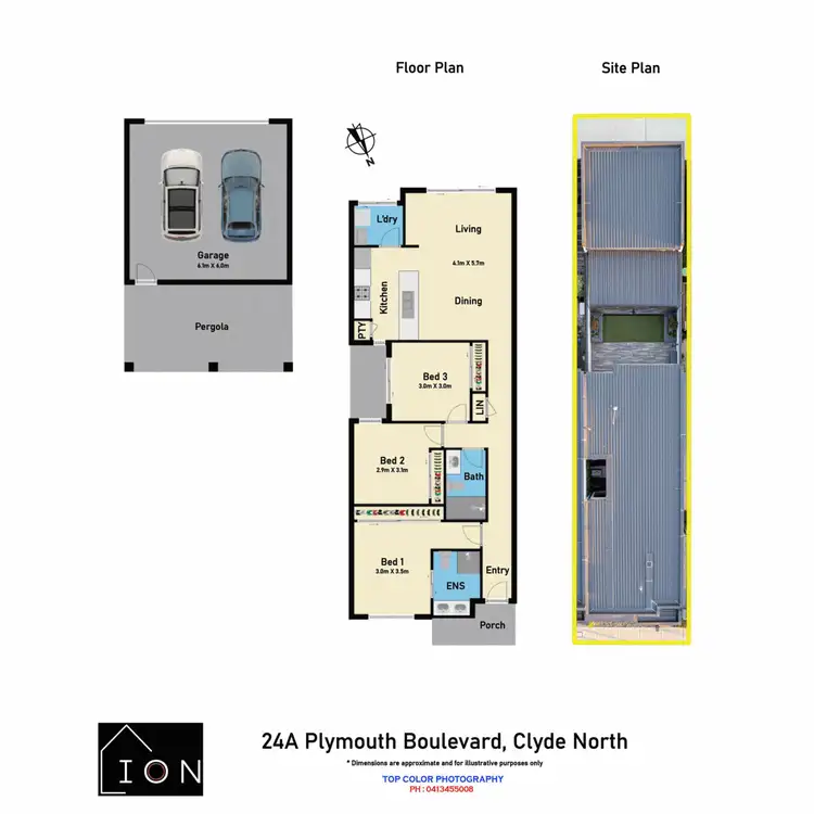 Floorplan of Homely house listing, 24a Plymouth Boulevard, Clyde North VIC 3978