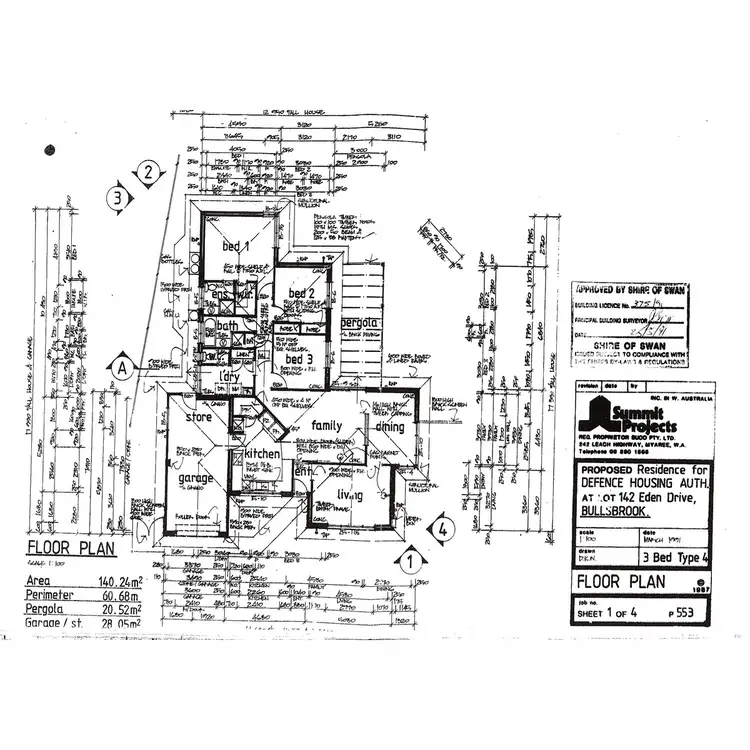 Floorplan of Homely house listing, 26 Eden Drive, Bullsbrook WA 6084