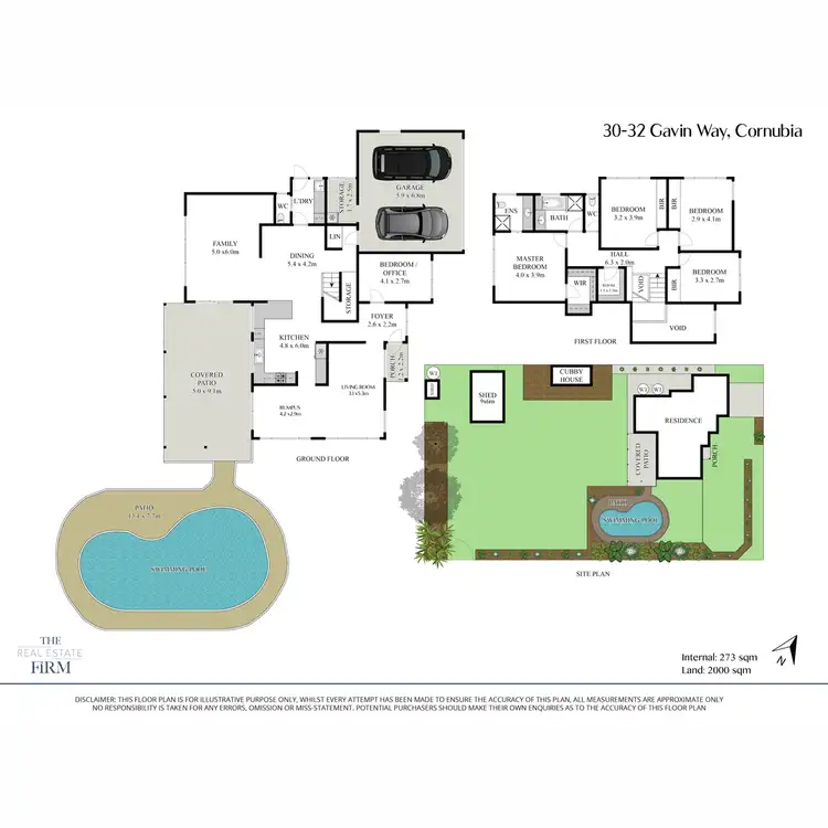 Floorplan of Homely house listing, 30 - 32 Gavin Way, Cornubia QLD 4130