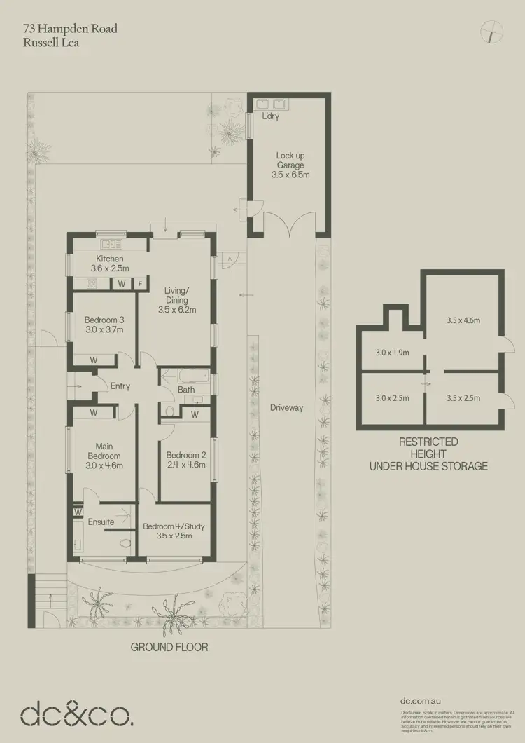 Floorplan of Homely house listing, 73 Hampden Road, Russell Lea NSW 2046