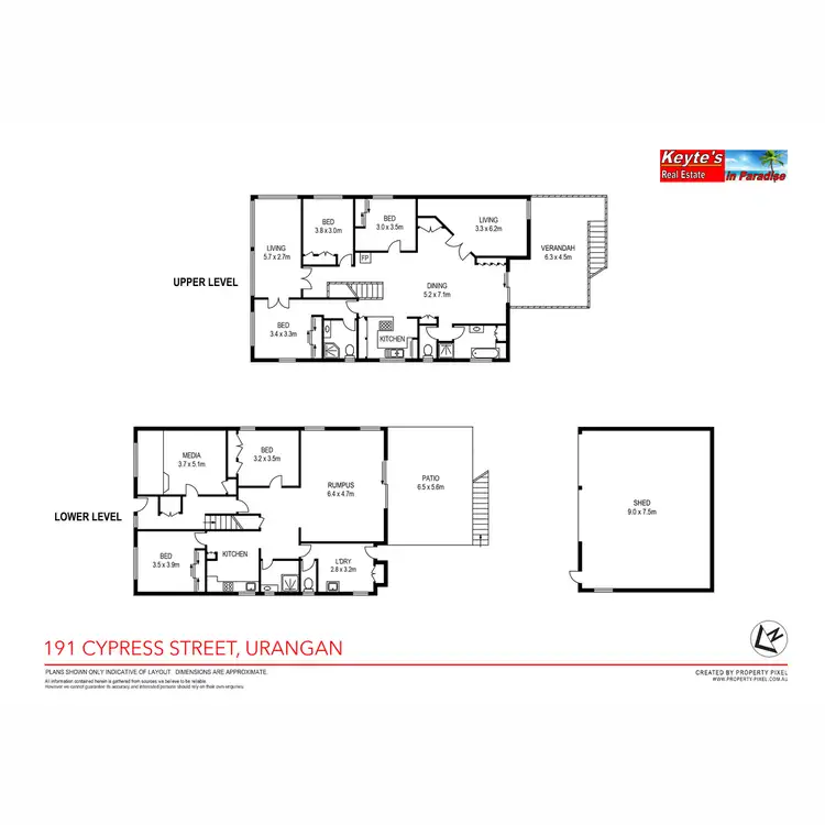 Floorplan of Homely house listing, 191 Cypress Street, Urangan QLD 4655