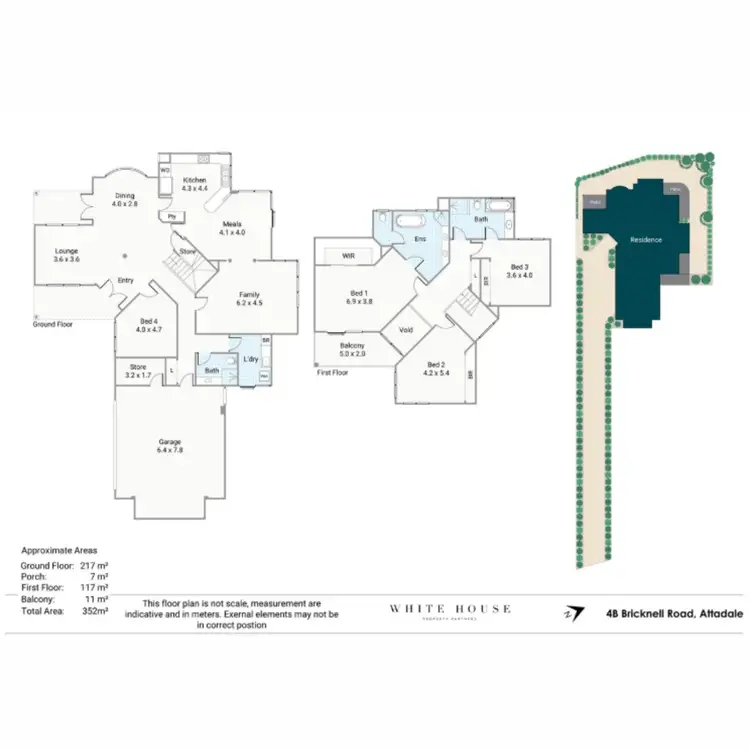 Floorplan of Homely house listing, 4B Bricknell Road, Attadale WA 6156