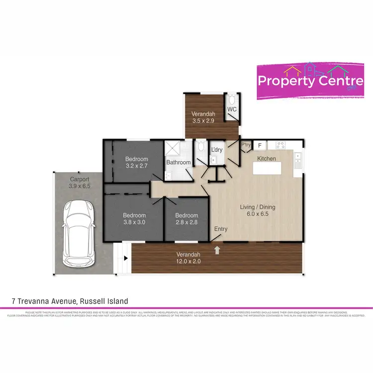 Floorplan of Homely house listing, 7 Trevanna Avenue, Russell Island QLD 4184