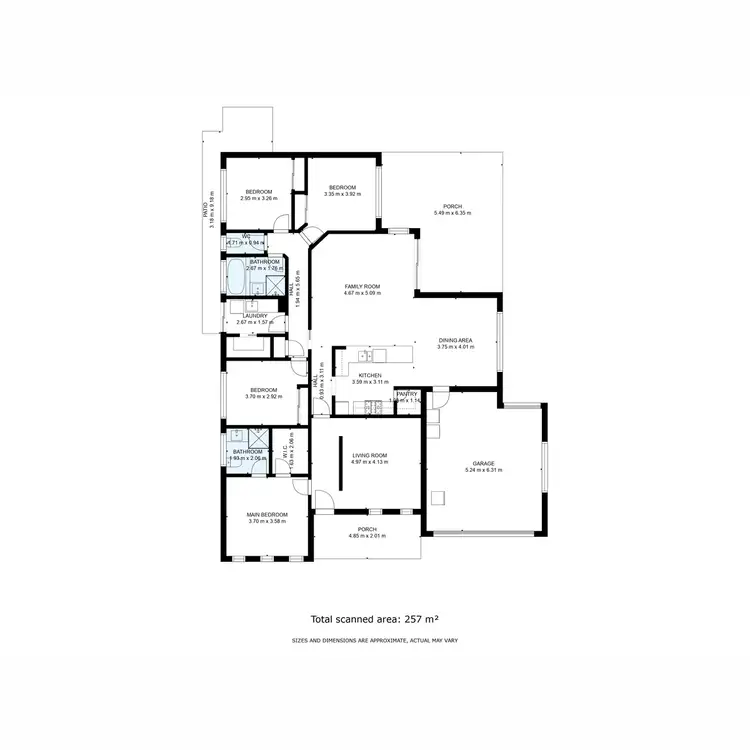 Floorplan of Homely house listing, 107 Forest Drive, Thurgoona NSW 2640