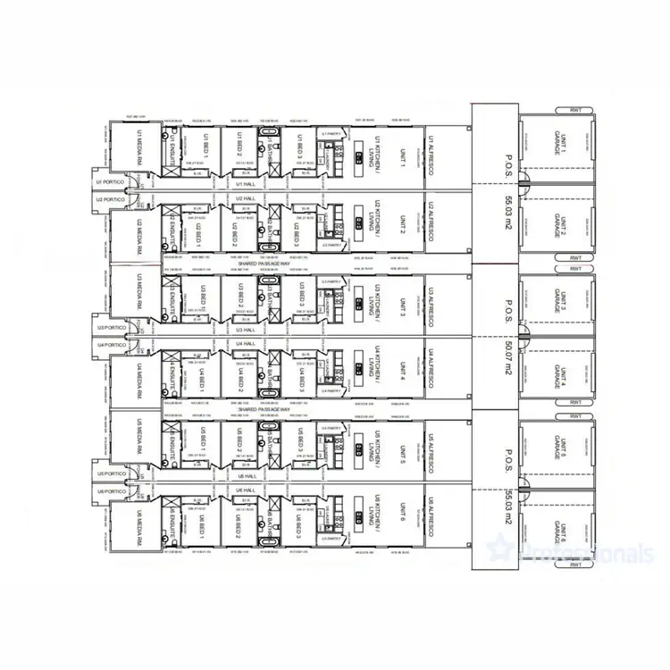 Floorplan of Homely block of units listing, 46 Best Street, Uranquinty NSW 2652