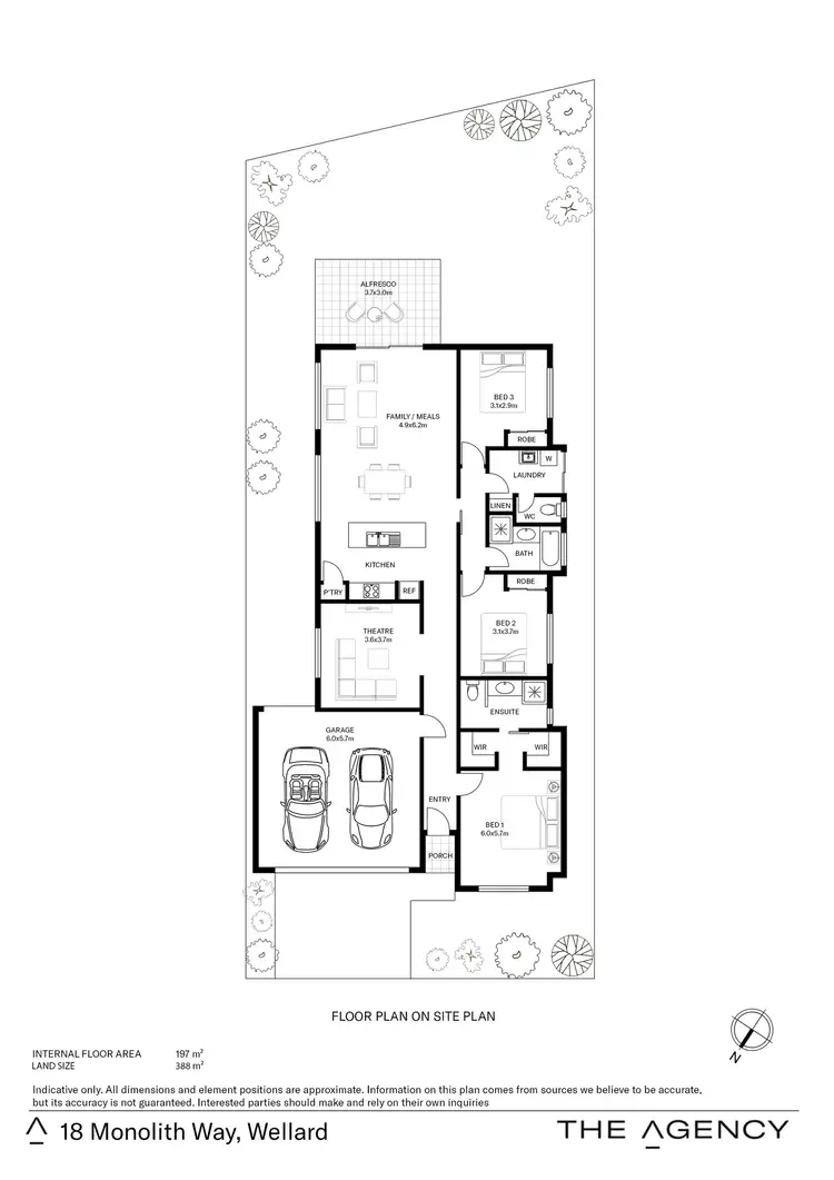 Floorplan of Homely house listing, 18 Monolith Way, Wellard WA 6170