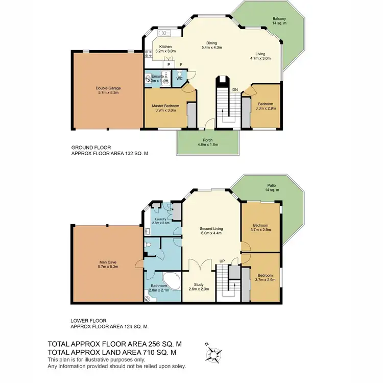 Floorplan of Homely house listing, 16 Galapagos Way, Pacific Pines QLD 4211