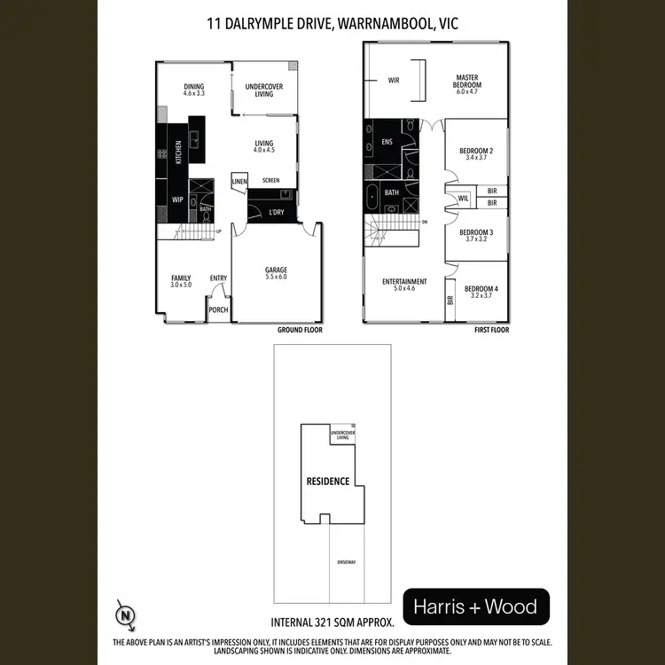 Floorplan of Homely house listing, 11 Dalrymple Drive, Warrnambool VIC 3280