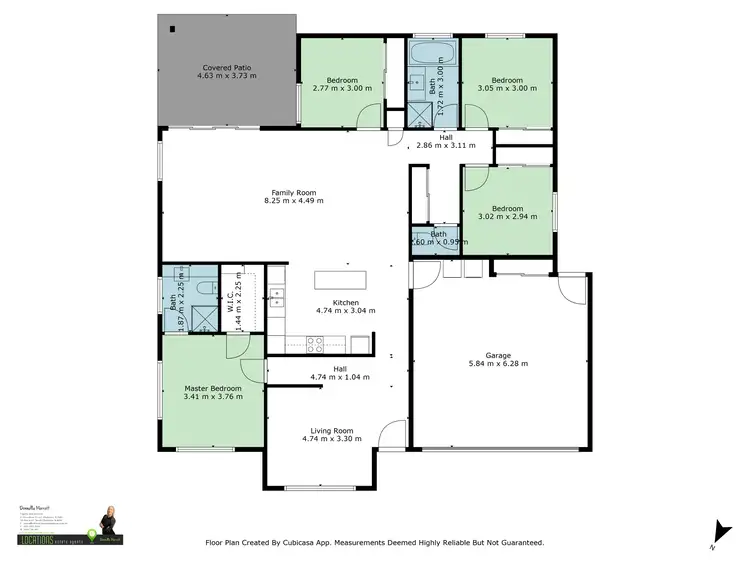 Floorplan of Homely house listing, 14 Boonderee Place, New Auckland QLD 4680