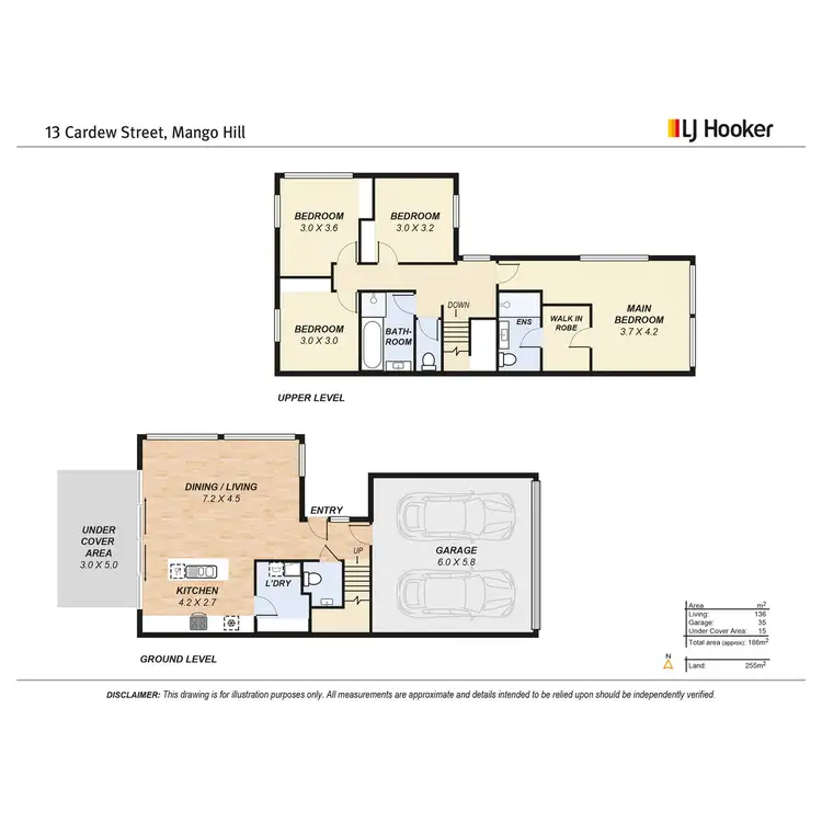 Floorplan of Homely house listing, 13 Cardew Street, Mango Hill QLD 4509