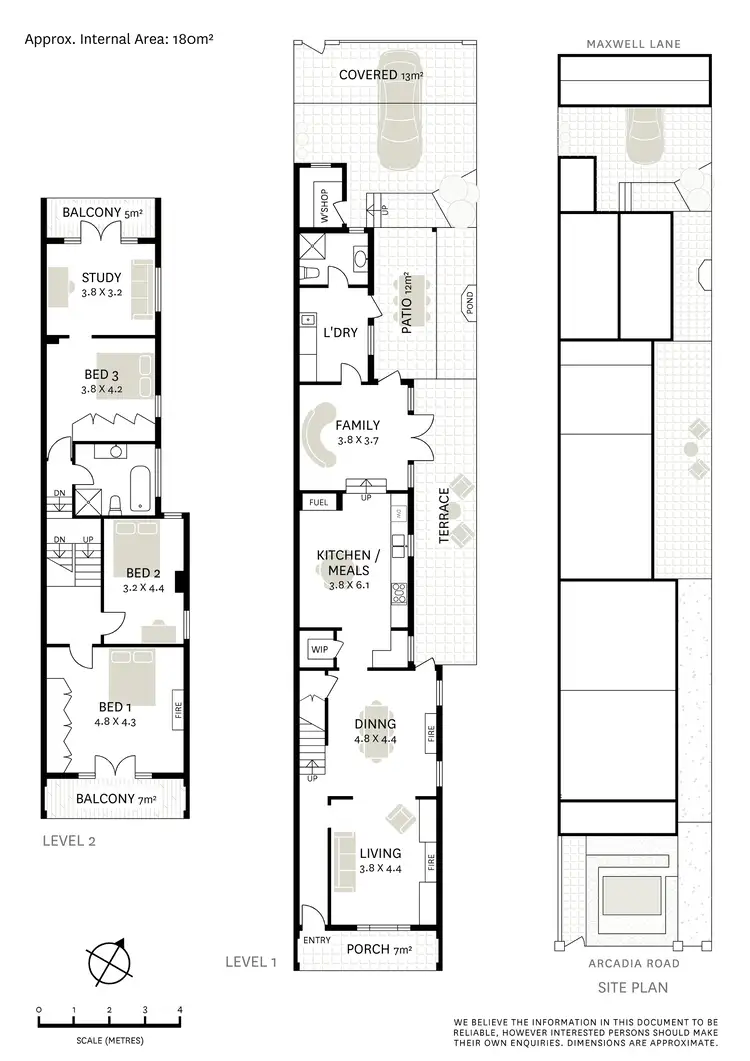 Floorplan of Homely house listing, 8 Arcadia Road, Glebe NSW 2037