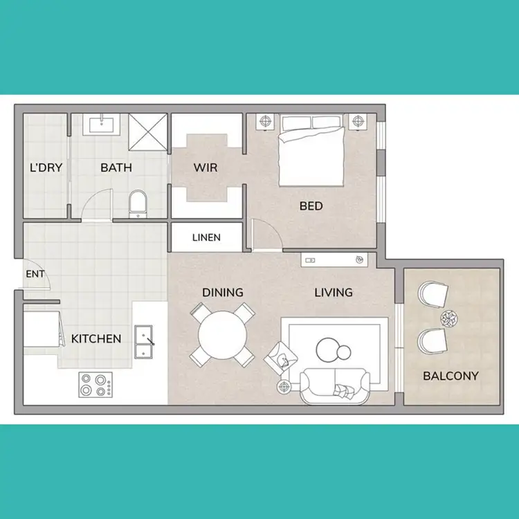 Floorplan of Homely apartment listing, 13/13 Majura Avenue, Dickson ACT 2602